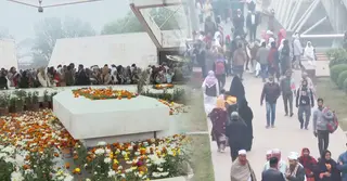 খালেদা জিয়ার সমাধিতে শ্রদ্ধা জানাতে চতুর্থ দিনেও মানুষের ভিড়